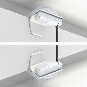 Klemmträger Magnet oben und unten