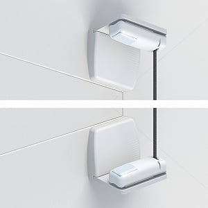 Wandträger Magnet oben und unten